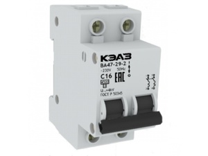 Автоматический выключатель ВА 47 29: расчет номинального тока, износостойкость и технические характеристики