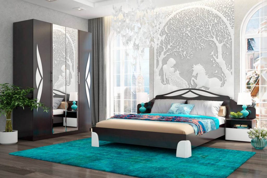 Дизайн большой спальни на фото - стили интерьера, зонирование
