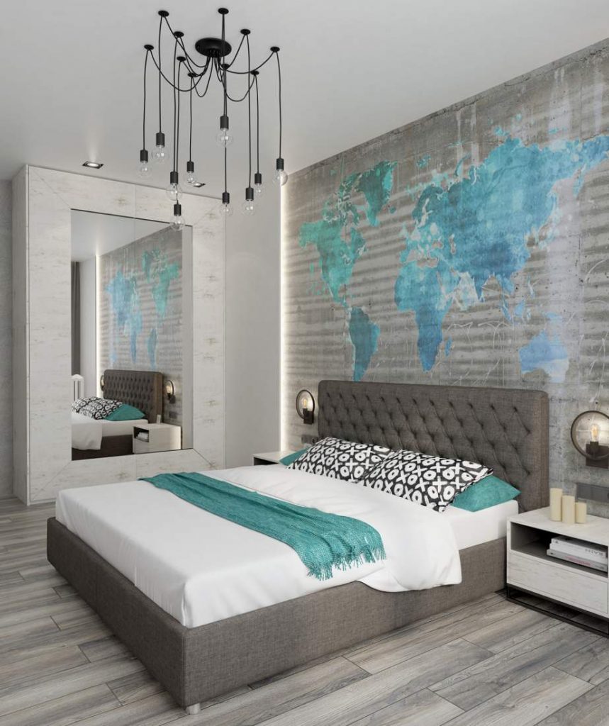 Дизайн интерьера спальни в современном стиле - 65 фото идей