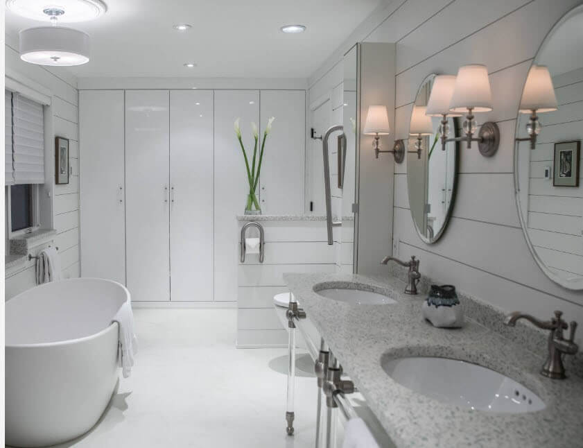 Дизайн-проект ванной комнаты 2 на 2 метра