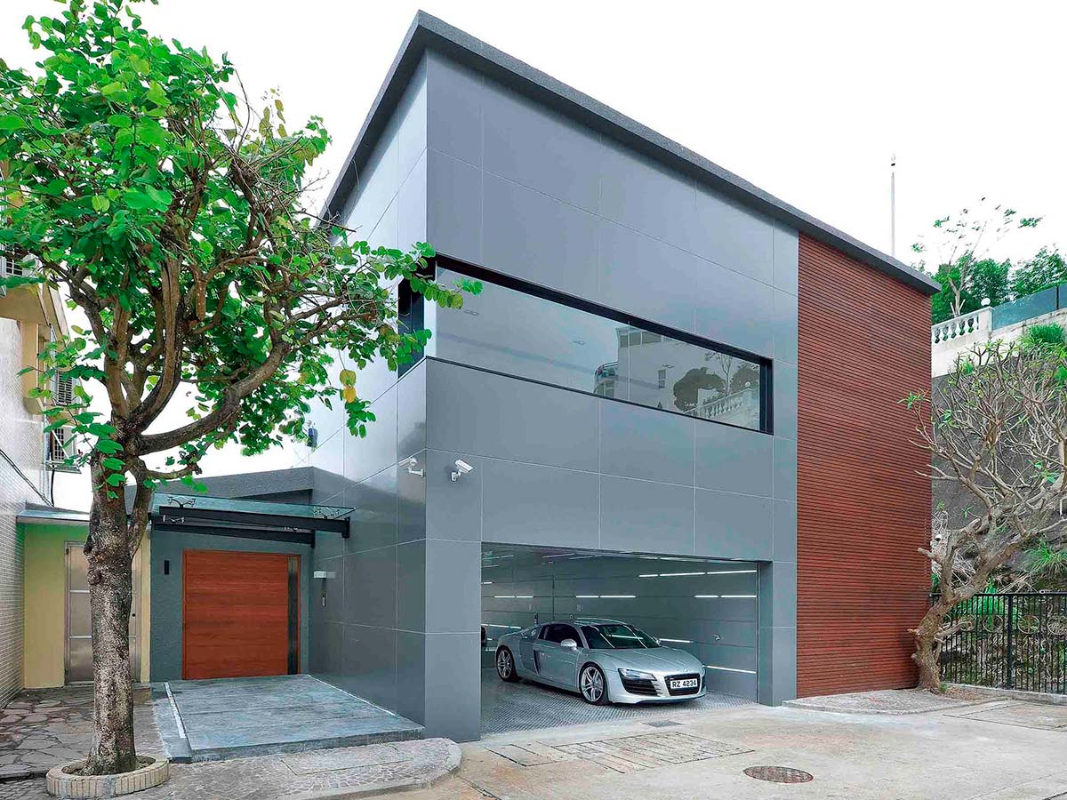 Дом с гаражом - 50 фото модных домов в современном стиле