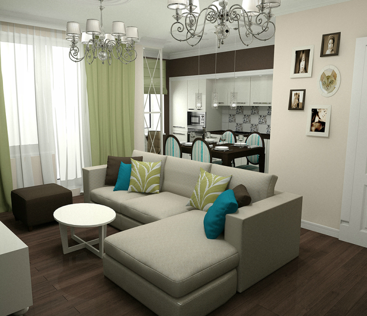Готовые дизайн проекты 3 комнатных квартир