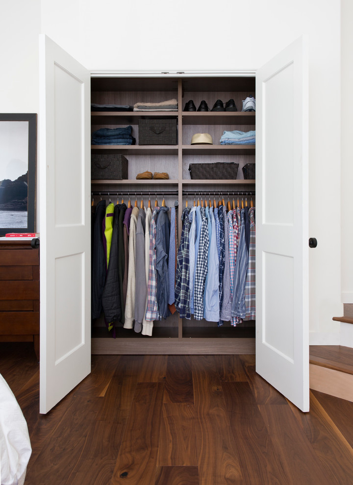 Практичная гардеробная комната - 30 фото дизайна гардеробной