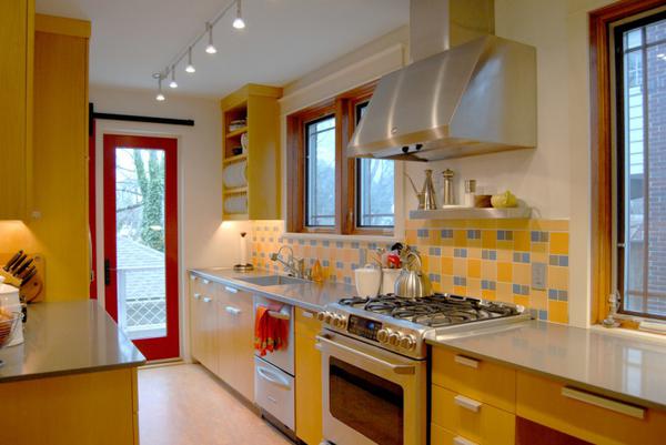Современный дизайн угловой кухни - 35 фото идей