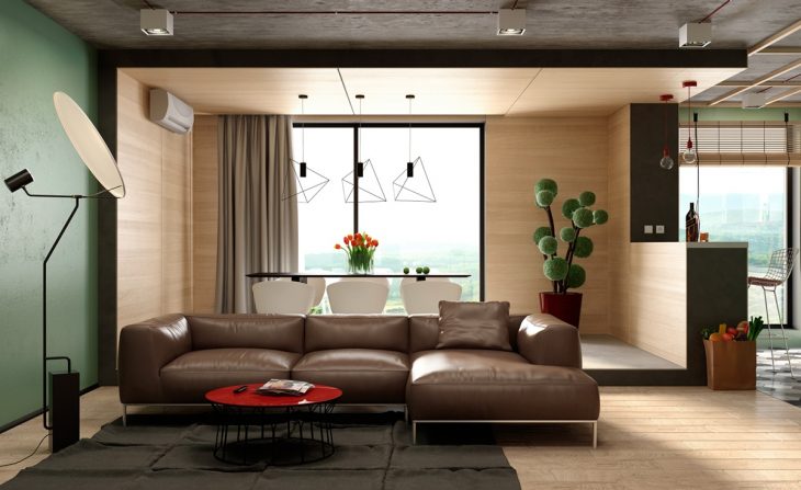 Современный интерьер квартиры 2022 - 75 фото идей