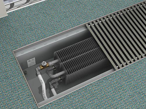 Внутрипольные водяные конвекторы отопления: эффективно и современно