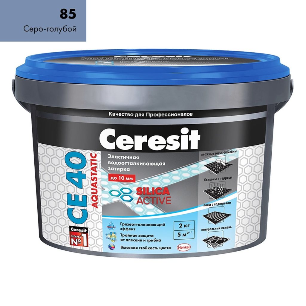 Ceresit CE 33 (Церезит СЕ 33): технические характеристики, палитра, расход на 1м2