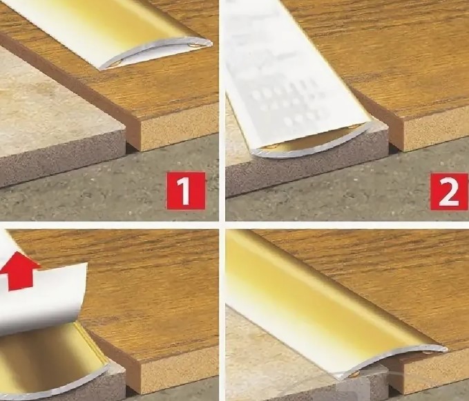 Стык между плиткой и ламинатом — лучшие варианты, как сделать, особенности