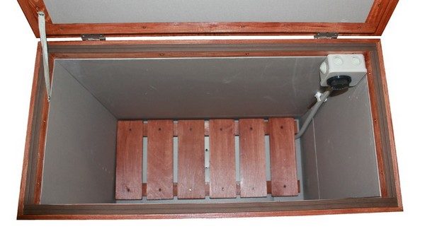 Термошкаф и электропогребок для хранения заготовок на балконе зимой