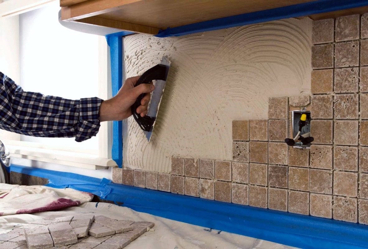 Толщина плитки с клеем на стену, пол или потолок