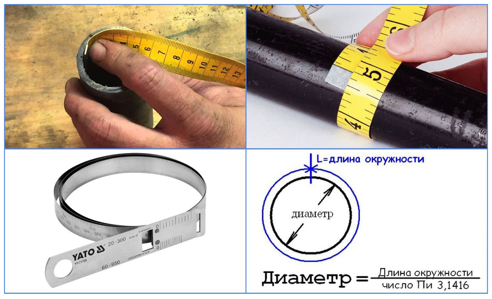 Как измерить диаметр трубы — все доступные способы
