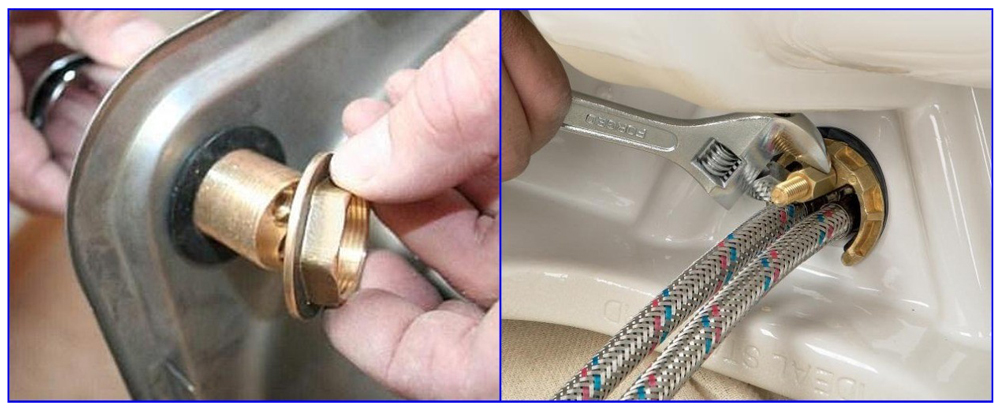 Как подключить смеситель на кухне к водопроводу из различных видов труб