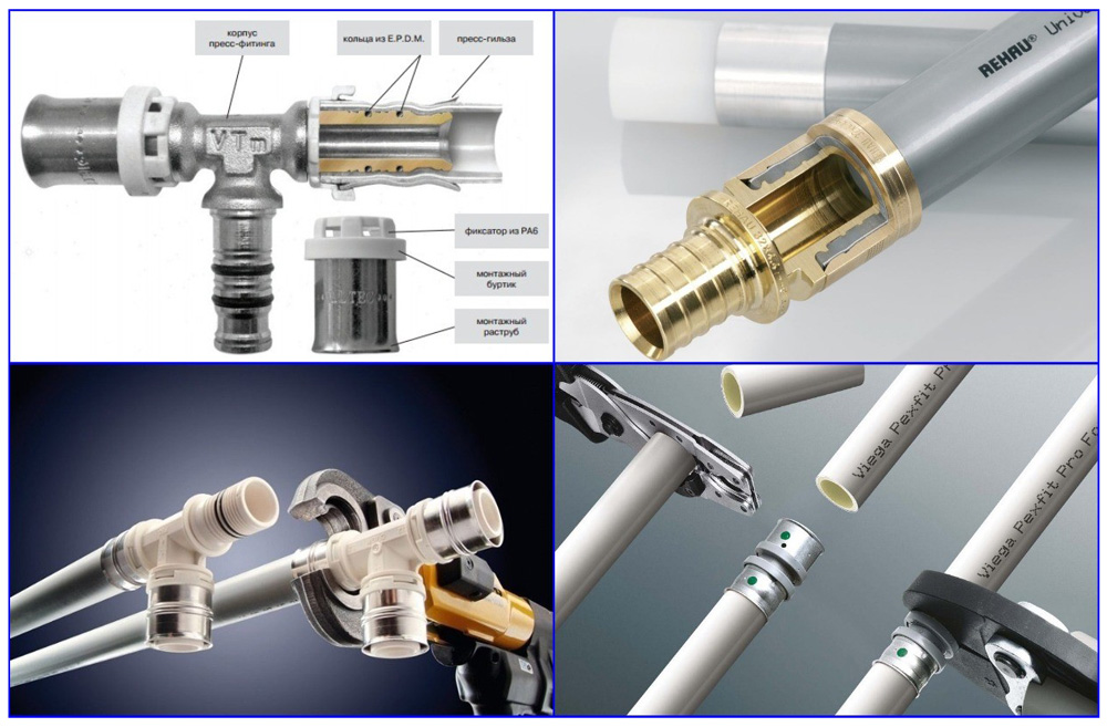 Монтаж металлопластиковых труб — виды труб, инструмент, технология