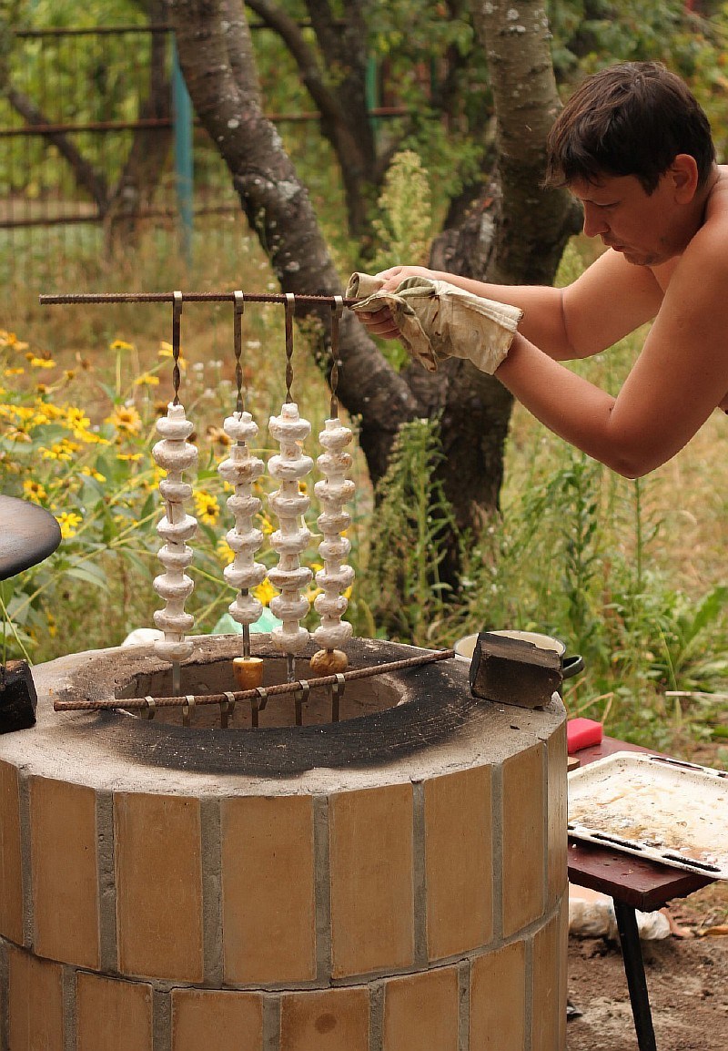 Тандыр своими руками — пошаговая инструкция быстрого изготовления в домашних условиях (100 фото)