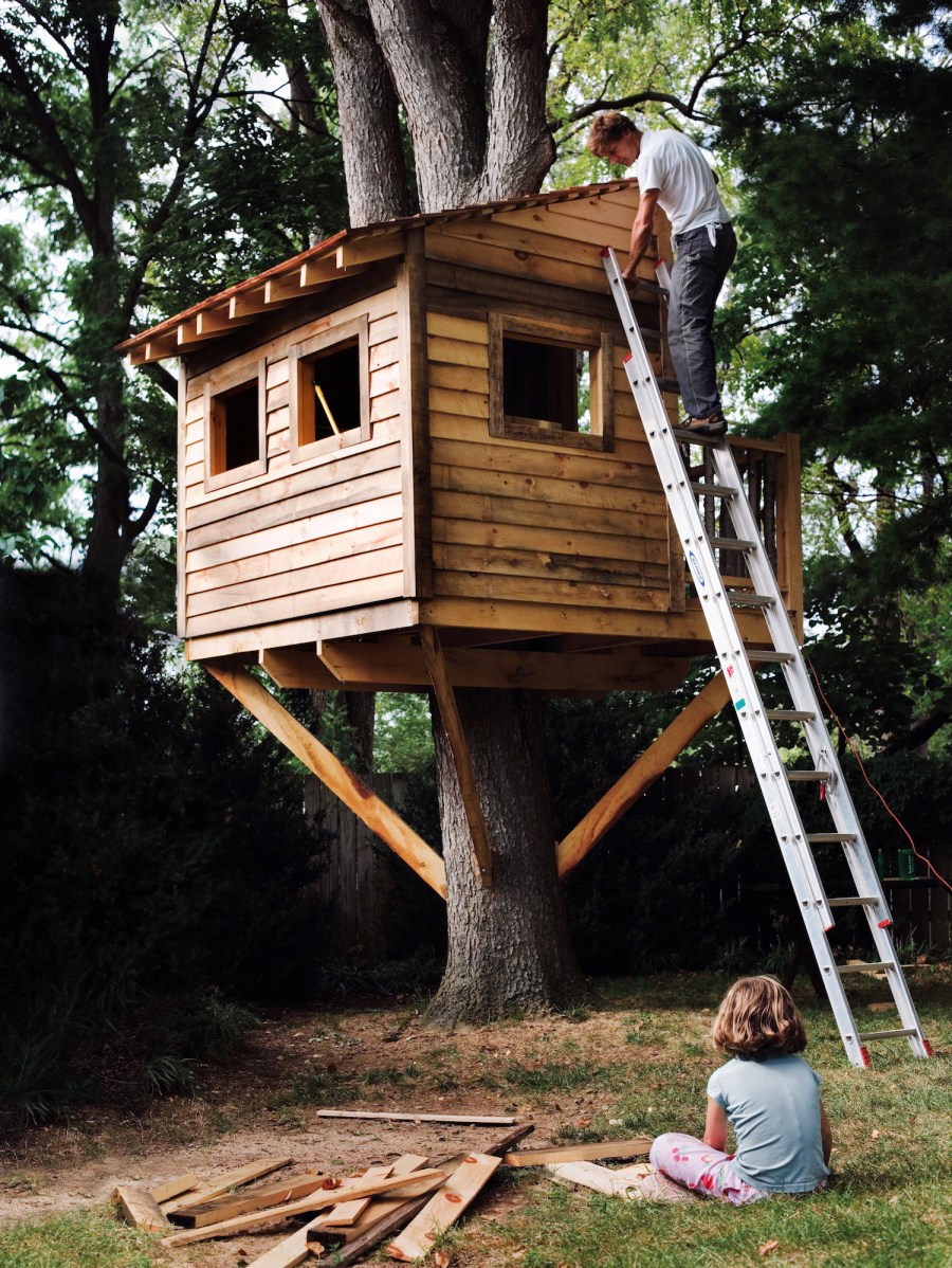Домик на дереве — 105 фото стильного дизайна и инструкции по постройке своими руками