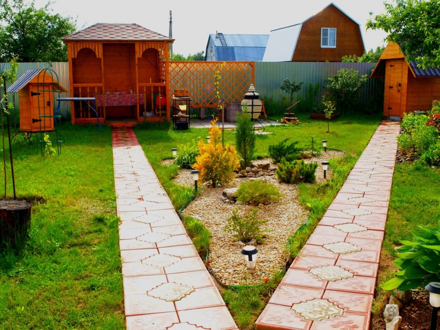 Идеи для дачи — простые и красивые идеи для дизайна участка или сада (120 фото)