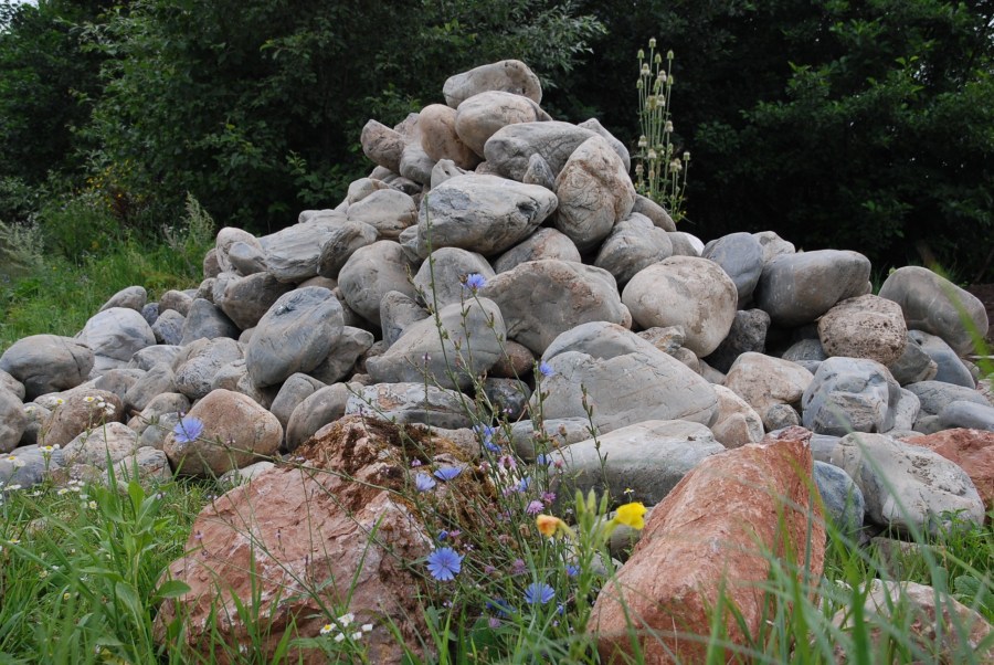 Камни для ландшафтного дизайна — обзор популярных идей с натуральным камнем и галькой (70 фото)