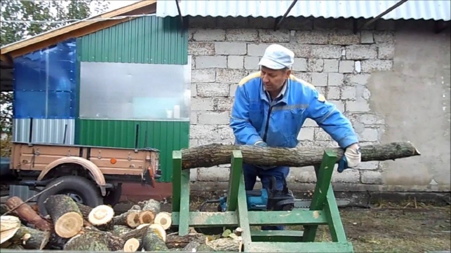 Козлы для дров: чертежи устройств для максимально удобного распила (80 фото)