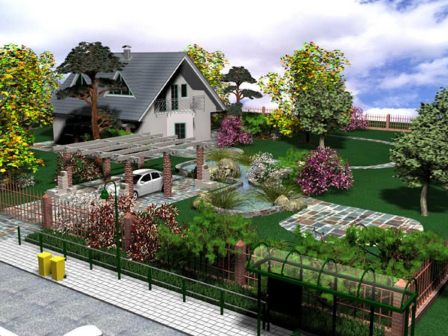 Ландшафтный дизайн дачного участка своими руками на 10 сотках с огородом и зоной отдыха