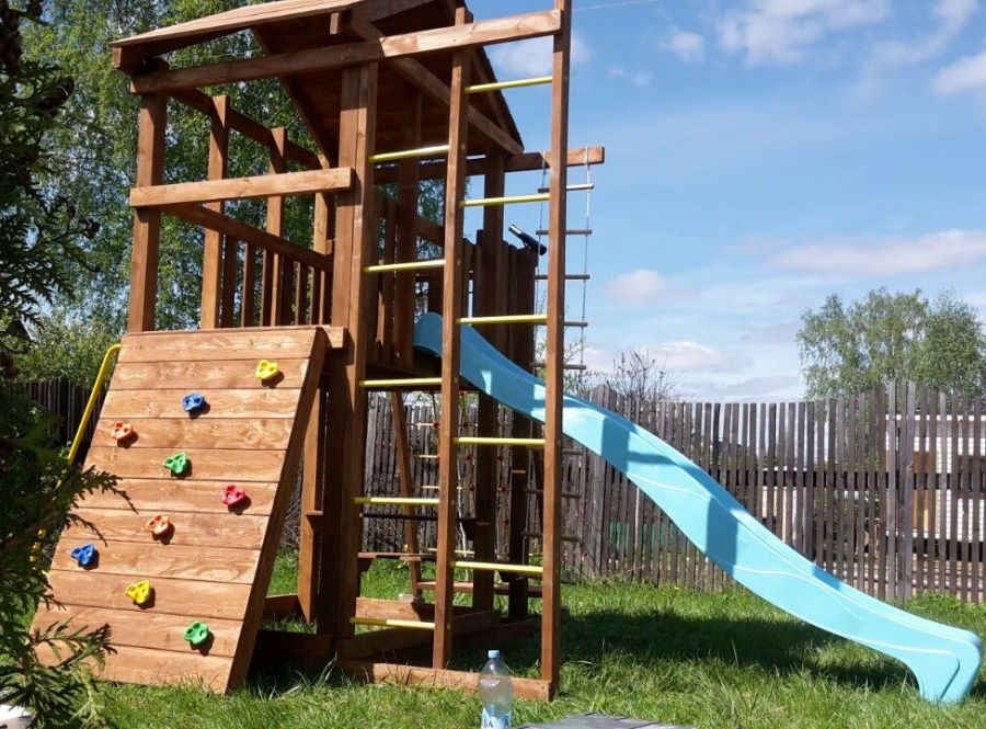 Детские площадки для дачи — игровые комплексы и идеи при постройке площадки для детей (80 фото)