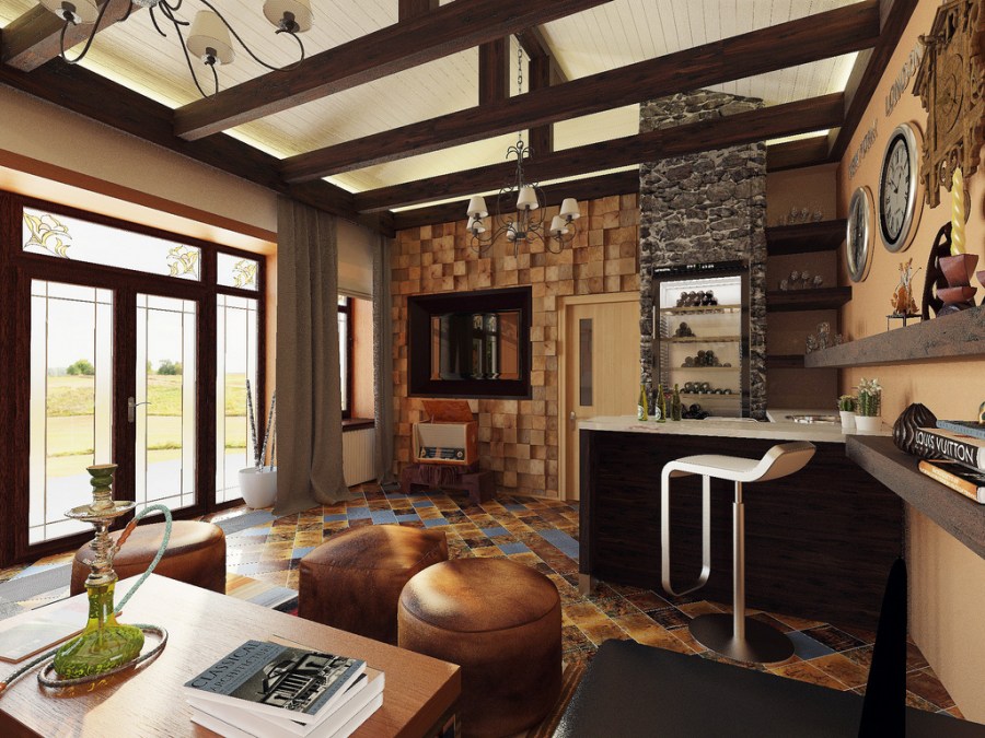Дизайн дачного дома — 200 фото лучших вариантов. Идеи безупречного оформления внутри и снаружи