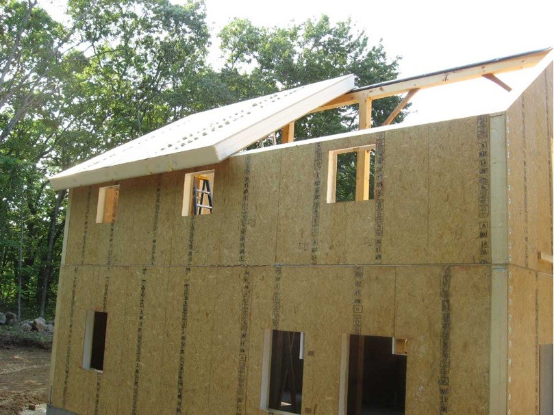 Дома из СИП (SIP) панелей: ТОП-150 фото лучших проектов частных домов. Технология строительства каркасных домов