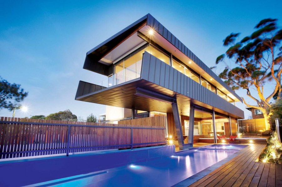 Дома в стиле Хай-Тек — 140 фото лучших идей дизайна частных домов в современном стиле