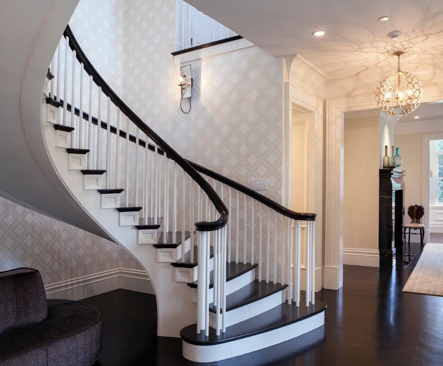 Межэтажная лестница для частного дома — инструкция как сделать своими руками (105 фото новинок дизайна)