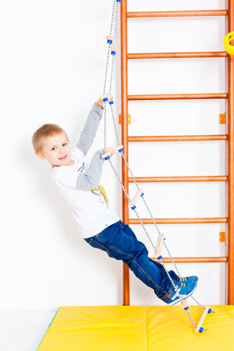 Веревочная лестница: как сделать своими руками? 60 фото применения в дизайне детской площадки