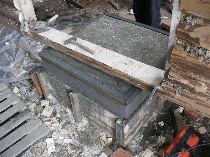 Фундамент под камин в деревянном доме нужен ли