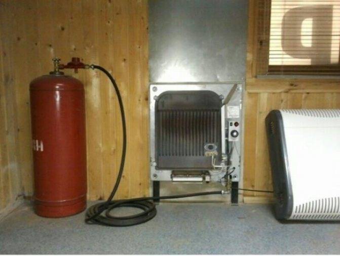 Газовая печь для дачи: отопитель с баллоном на сжиженном газе, виды