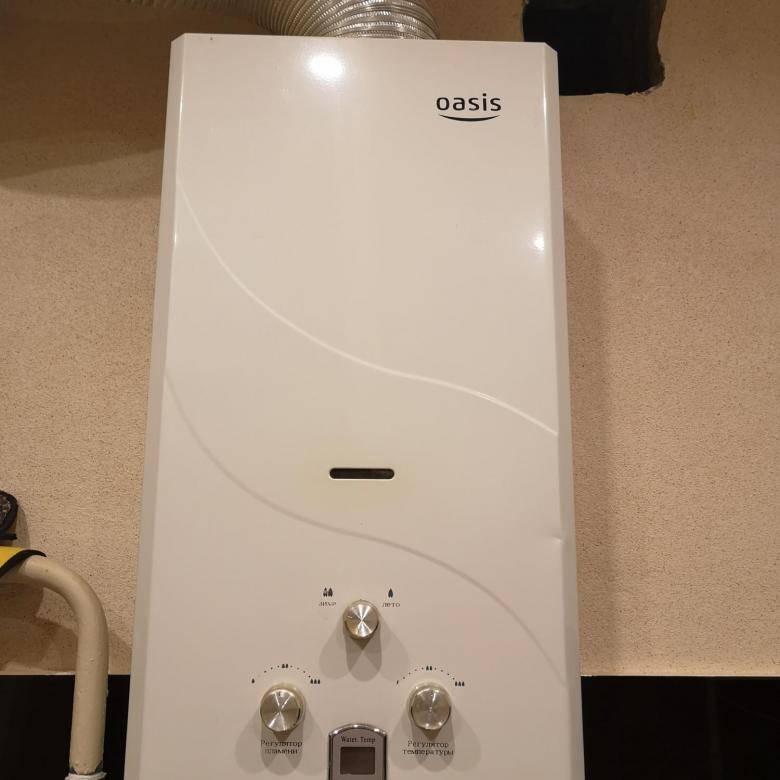 Газовые колонки Oasis: устройство и характеристики проточных водонагревателей
