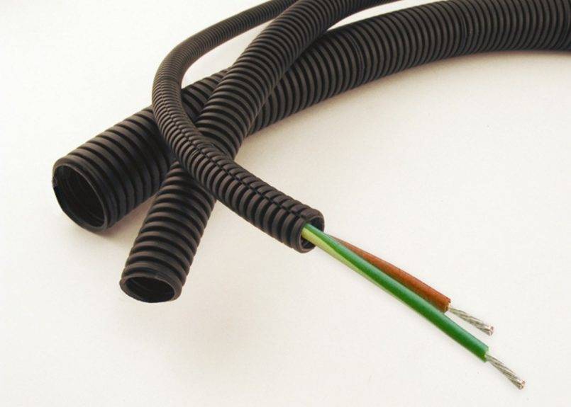Гофра для кабеля и проводов виды, размеры диаметр, монтаж