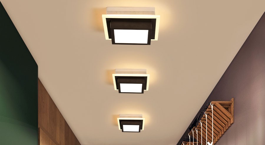 Потолочный светильник в коридор: характеристики, применение.