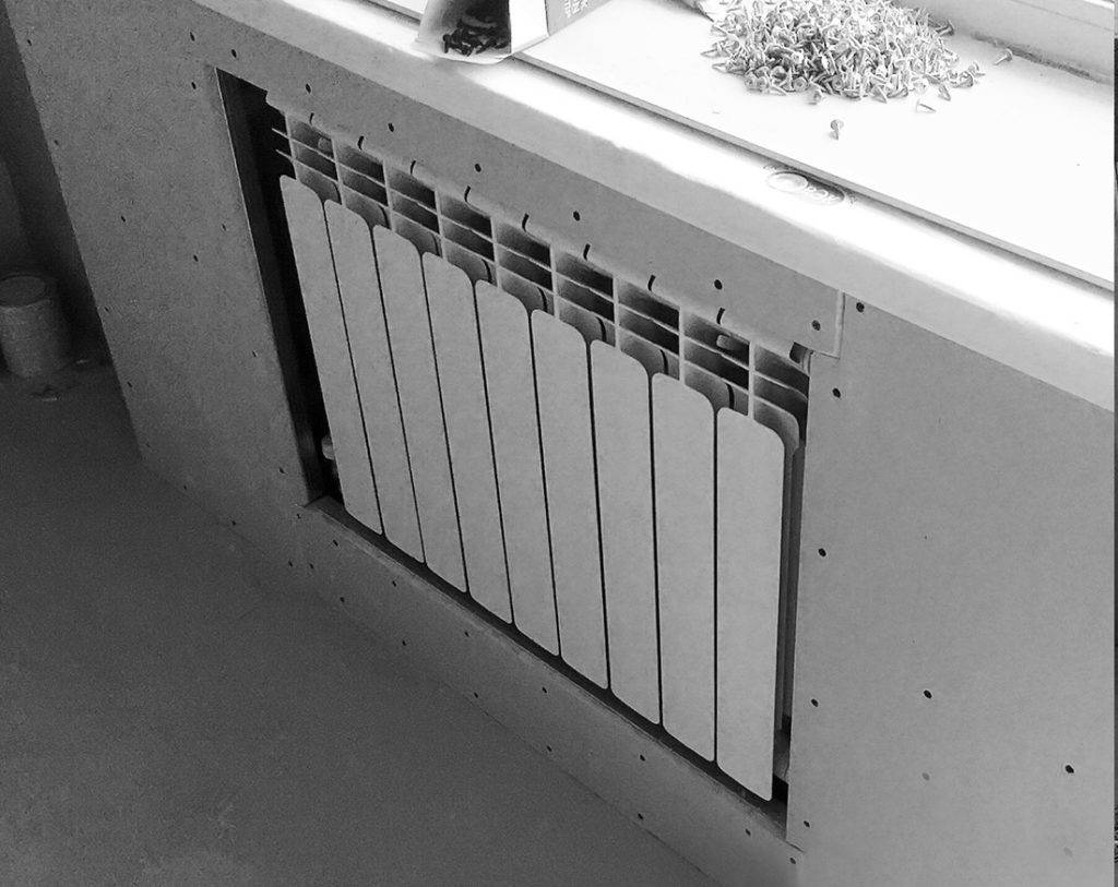 Декоративная решетка для радиатора отопления