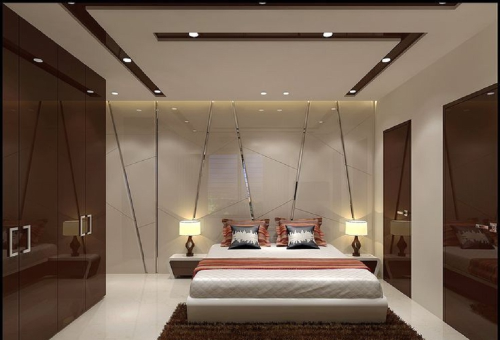 Дизайн потолка в спальне: варианты оформления, подбор стилей.