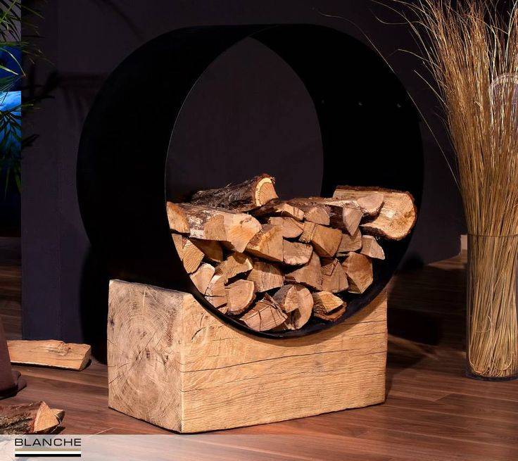 Дровница для камина: подставка для дров своими руками, корзина, поленница кованая, ящик, дровник, стойка для печки