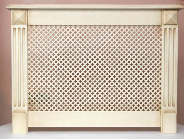 Решетки для радиаторов отопления своими руками, какие выбрать: деревянные, пластиковые или пвх, преимущества накладных и защитных экранов, фотографии +видео