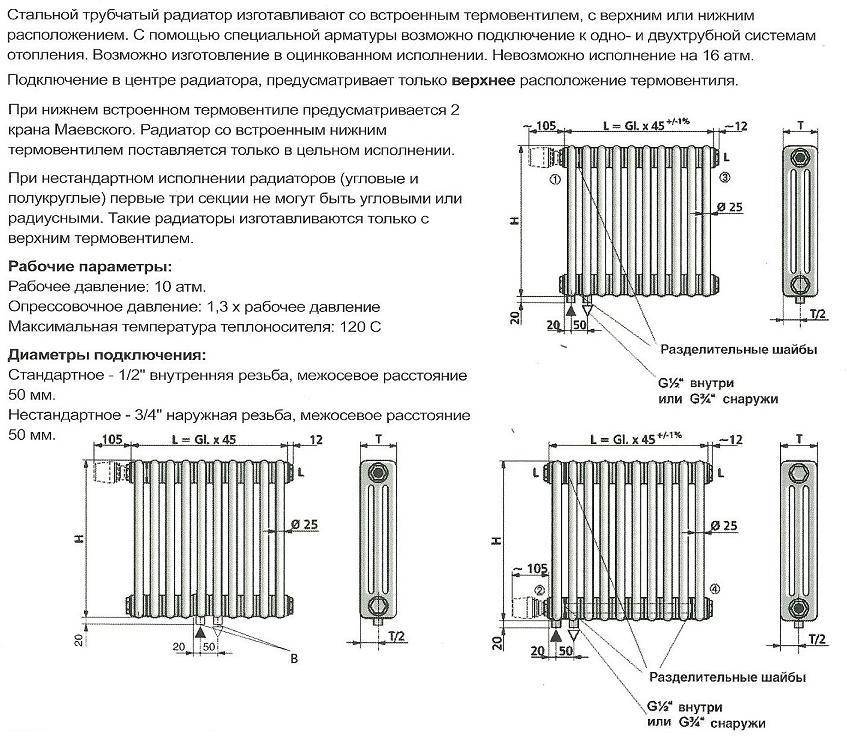 Чугунные радиаторы отопления: современные, советские батареи, характеристики, производство отечественных отопительных приборов