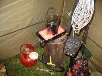 Обогреватель для палатки газовый, инфракрасный, керамический