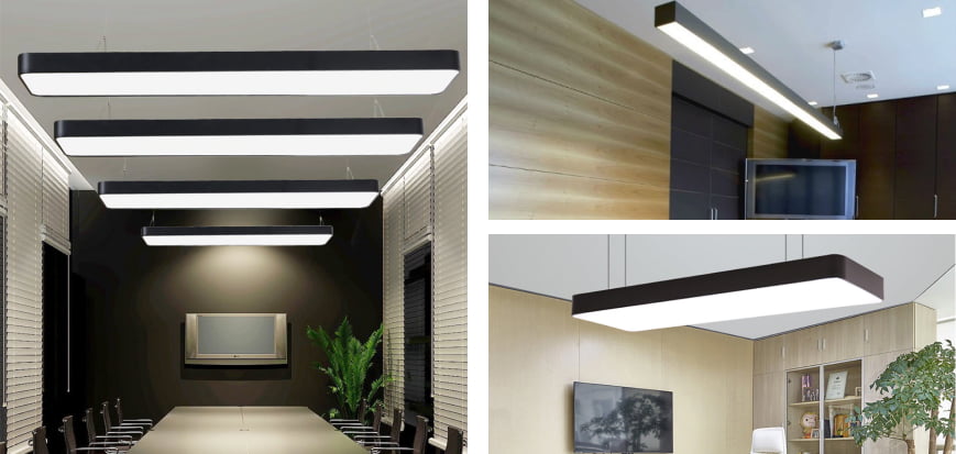Потолочные светодиодные светильники для офиса: преимущества, основы выбора.