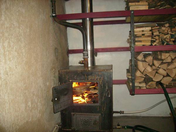 Самодельные котлы отопления на дровах